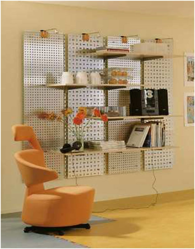 Perforated sheets interior design